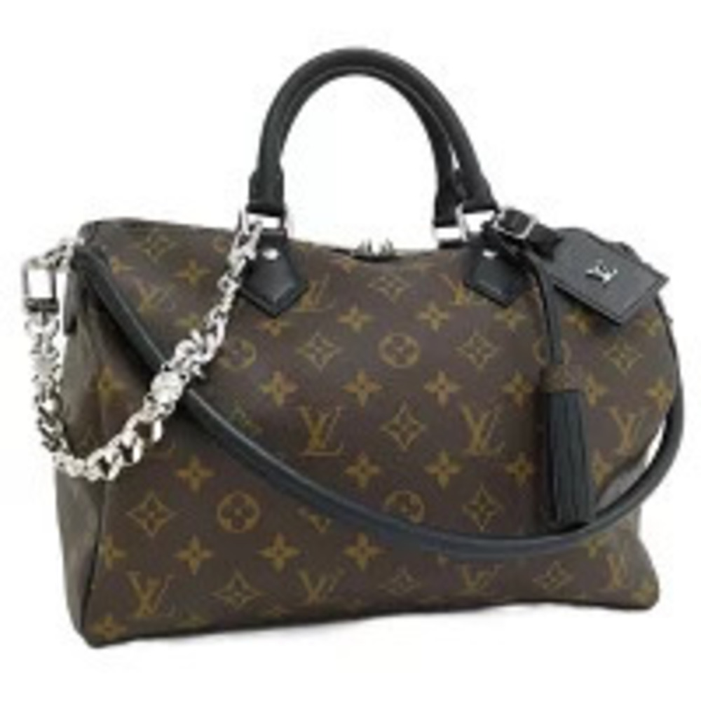 LOUIS VUITTON Speedy Bandouliere Soft Monogram Handbag